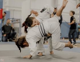 Kids martial arts training in Rockford IL showing students learning through resistance and structured challenge