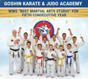 Goshin Karate & Judo Academy Wins “Best Martial Arts Studio” for Fifth Year in a Row!"