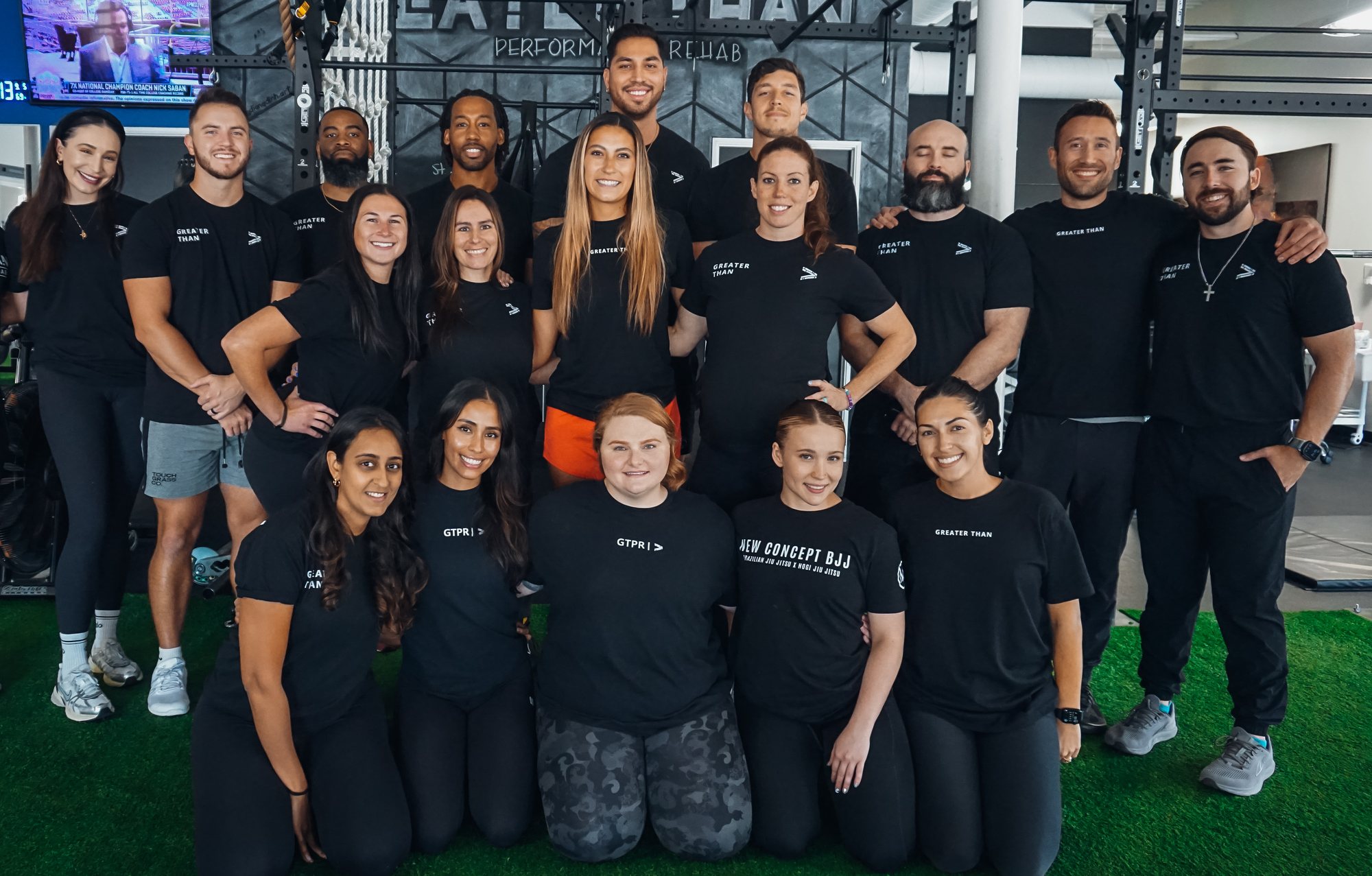 The Greater Than Performance & Rehab team