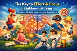 The Key to Effort and Focus in Children and Teens How Movement, Mindset, and Modern Learning Boost Success