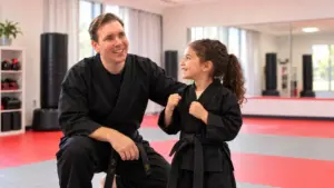 Encouragement on the Dojo Floor