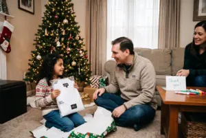 How to teach kids gratitude at Christmas