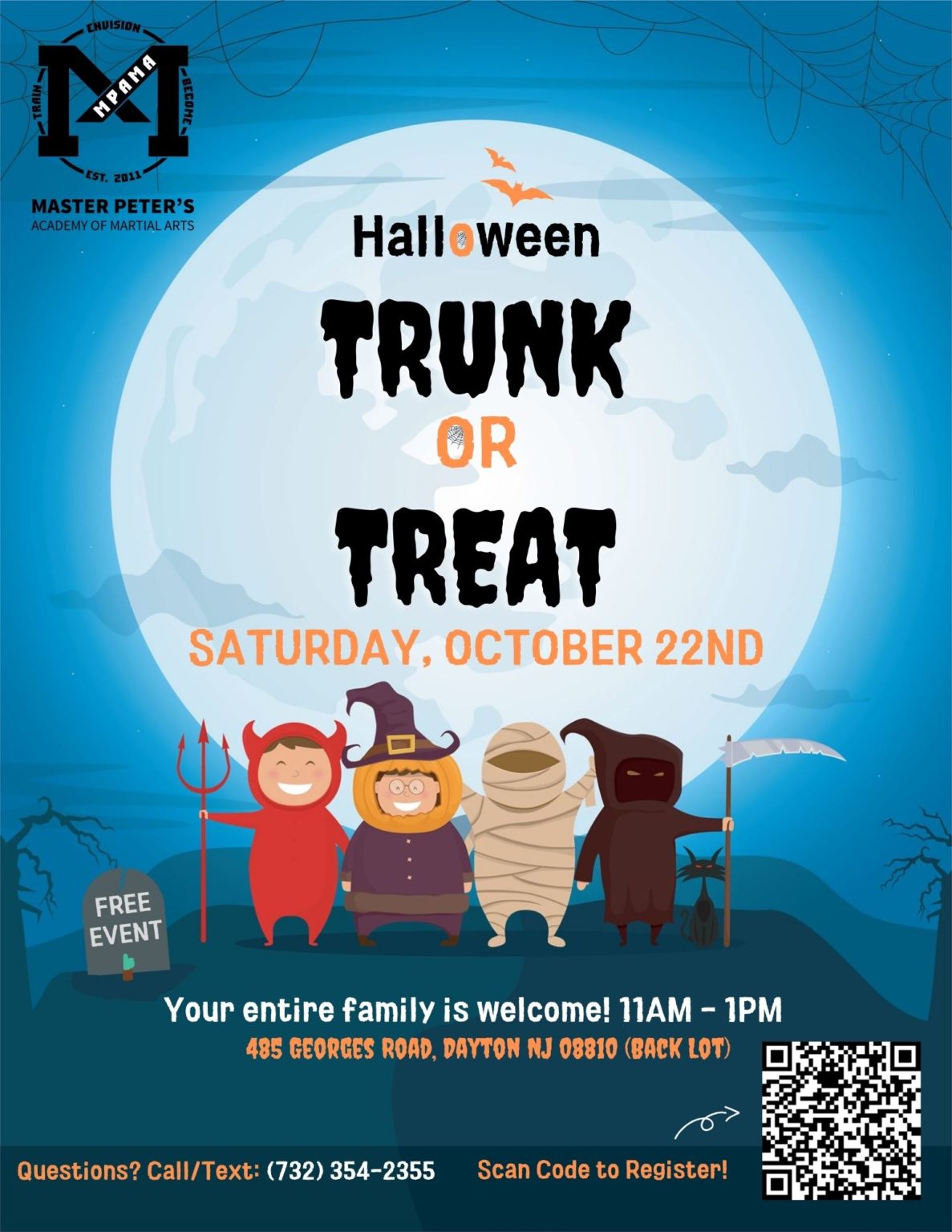 EVENT - Trunk or Treat 2022 | MASTER PETER'S ACADEMY OF MARTIAL ARTS:
