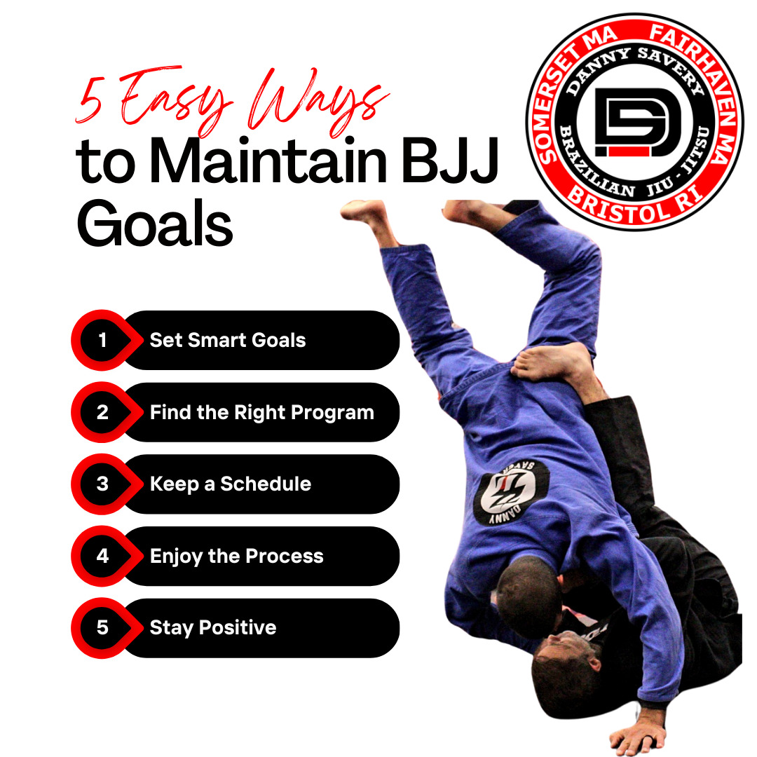 5 Easy Ways to Maintain Your Brazilian JiuJitsu Goals Danny Savery